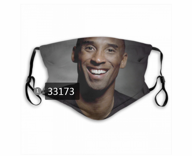 2021 NBA Los Angeles Lakers #24 kobe bryant 33173 Dust mask with filter